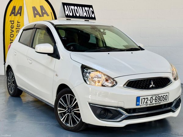 Mitsubishi Mirage Hatchback, Petrol, 2017, White