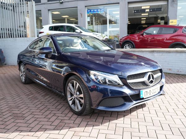 Mercedes-Benz C-Class Coupe, Petrol, 2017, Blue