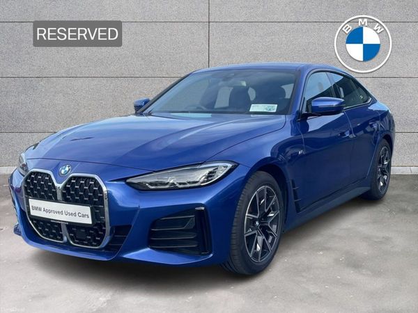 BMW 4-Series Hatchback, Petrol, 2024, Blue