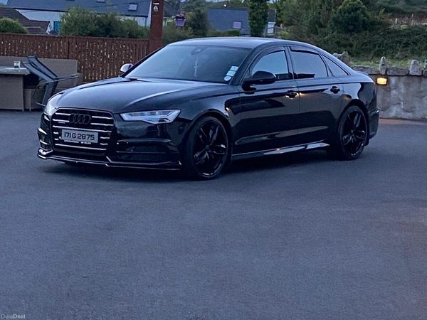 Audi A6 Saloon, Diesel, 2017, Black