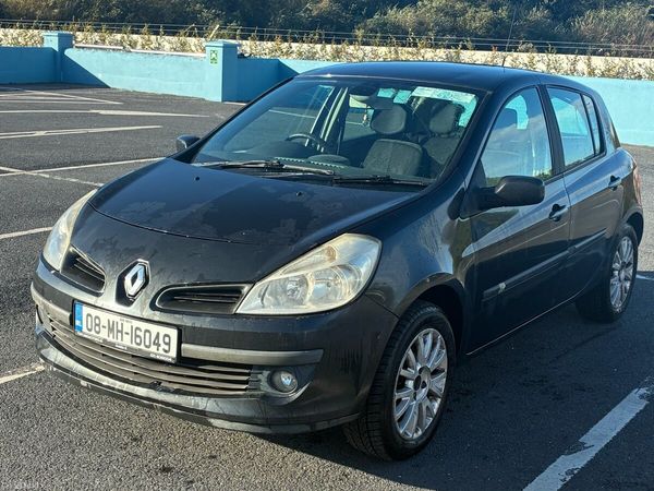 Renault Clio Hatchback, Diesel, 2008, Black