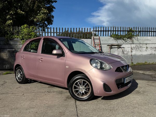 Nissan March Hatchback, Petrol, 2014, Pink