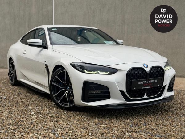 BMW 4-Series Coupe, Diesel, 2021, White