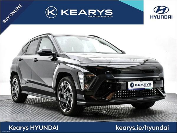 Hyundai KONA SUV, Electric, 2025, Black