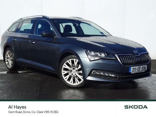 Skoda Superb Estate, Diesel, 2021, Grey
