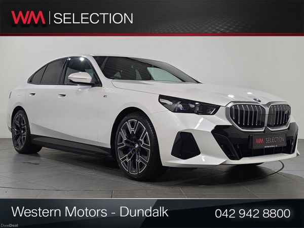 BMW i5 Saloon, Electric, 2025, White