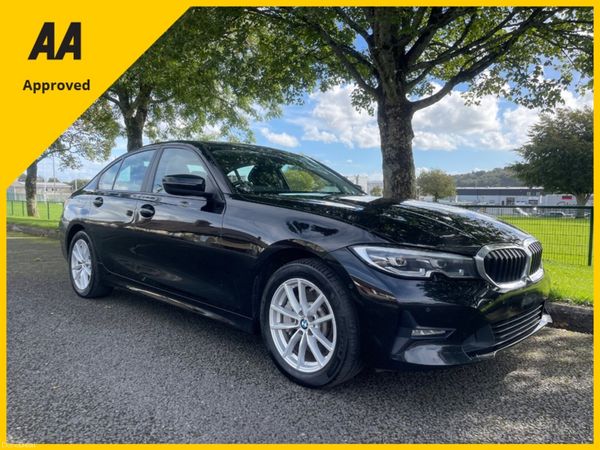 BMW 3-Series Saloon, Petrol Plug-in Hybrid, 2020, Black