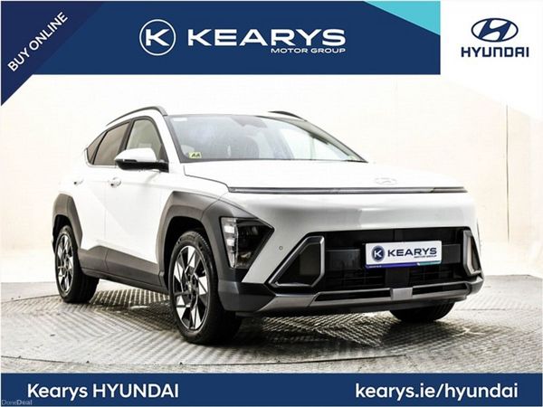 Hyundai KONA SUV, Petrol Hybrid, 2025, White