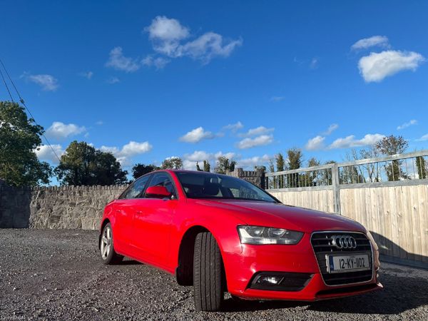 Audi A4 Saloon, Diesel, 2012, Red