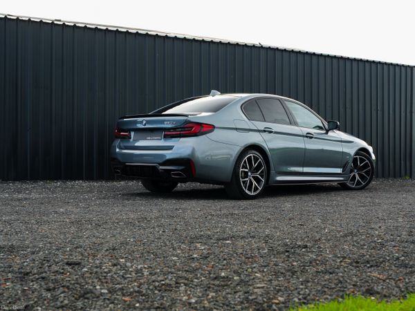BMW 5-Series Saloon, Diesel, 2021, Blue