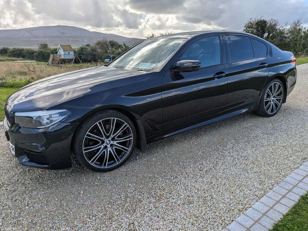BMW 5-Series Saloon, Diesel, 2020, Black