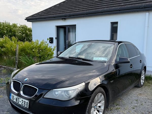 BMW 5-Series Saloon, Diesel, 2010, Black