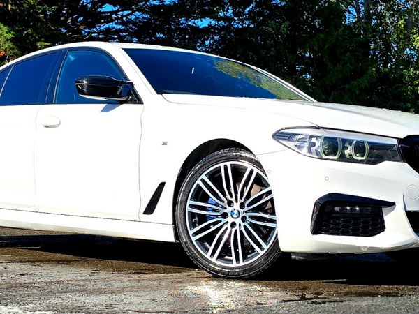 BMW 5-Series Saloon, Diesel, 2019, White