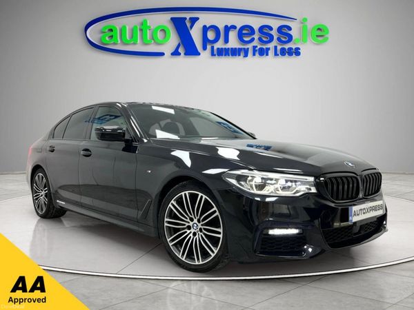 BMW 5-Series Saloon, Diesel, 2019, Black