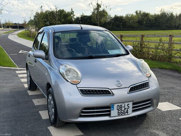 Nissan March Hatchback, Petrol, 2008, Silver