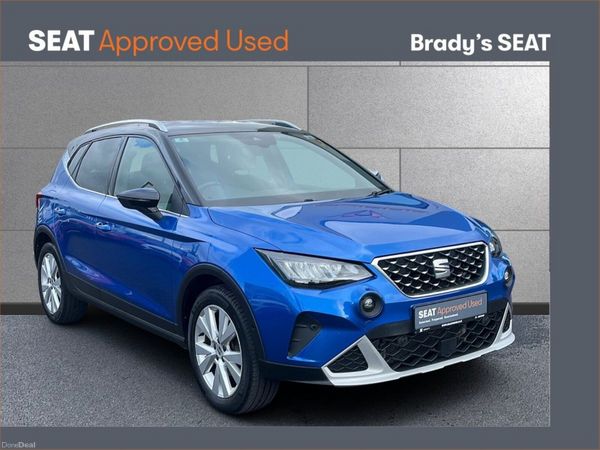 SEAT Arona SUV, Petrol, 2023, Blue