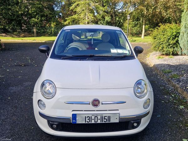 Fiat 500 Hatchback, Petrol, 2013, White