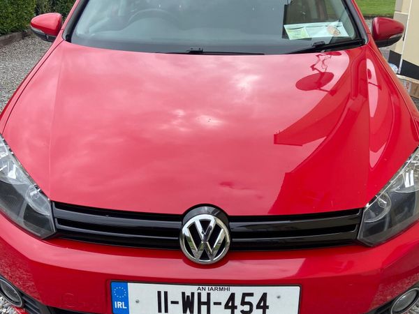 Volkswagen Golf Hatchback, Diesel, 2011, Red
