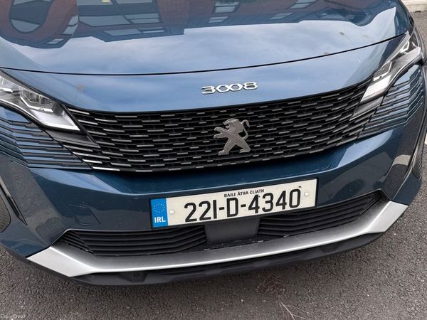 Peugeot 3008 MPV, Diesel, 2022, Blue