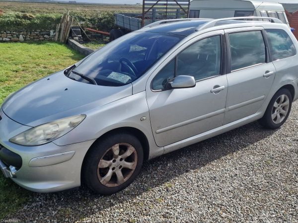 Peugeot 307 Estate, Petrol, 2006, Grey