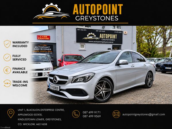 Mercedes-Benz CLA Saloon, Petrol, 2017, Silver