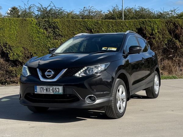 Nissan Qashqai SUV, Diesel, 2017, Black