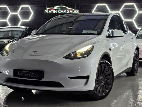 Tesla Model Y MPV, Electric, 2023, White