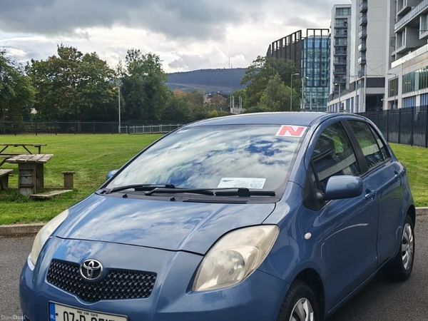 Toyota Yaris Hatchback, Petrol, 2007, Blue