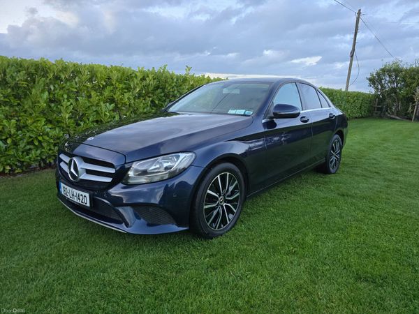 Mercedes-Benz C-Class Saloon, Diesel, 2018, Blue
