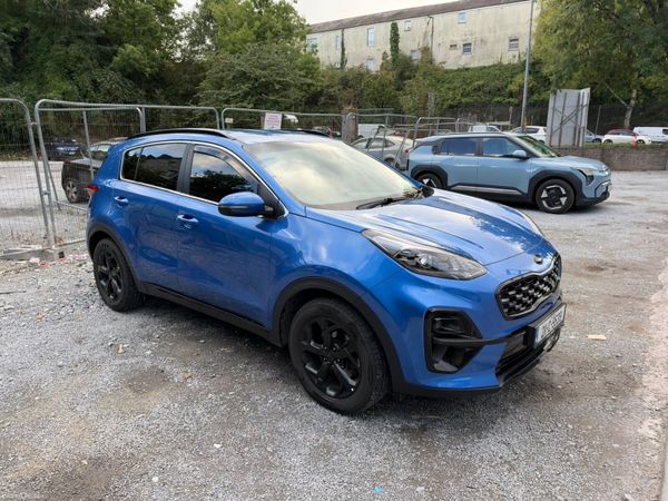 Kia Sportage SUV, Diesel Hybrid, 2021, Blue