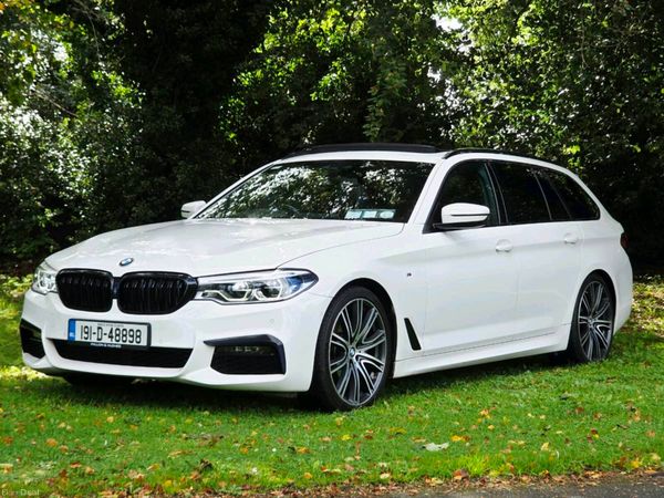 BMW 5-Series Estate, Diesel, 2019, White