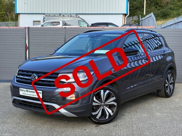 Volkswagen T-Cross Hatchback, Petrol, 2023, Grey