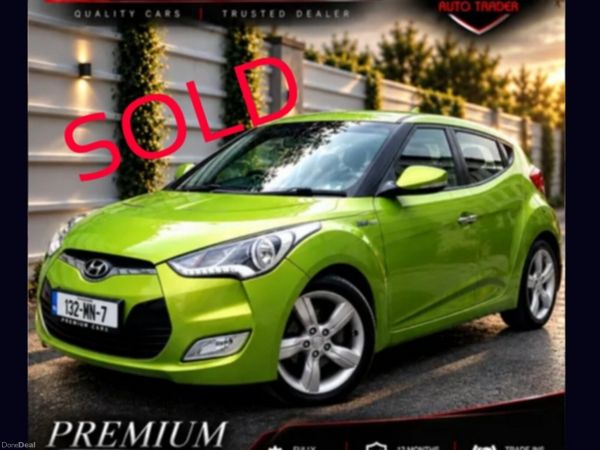 Hyundai Veloster Hatchback, Petrol, 2013, Green