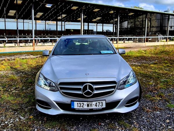 Mercedes-Benz E-Class Saloon, Diesel Hybrid, 2013, Silver