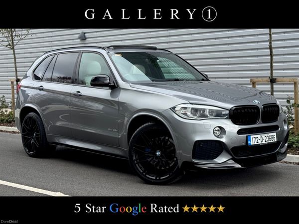 BMW X5 SUV, Petrol Plug-in Hybrid, 2017, Grey