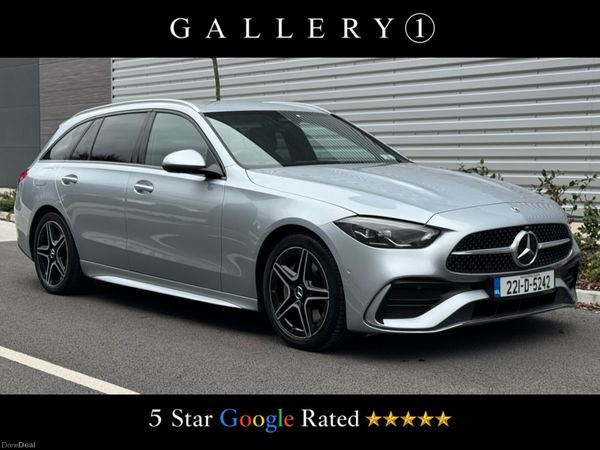 Mercedes-Benz C-Class Estate/Jeep, Diesel Hybrid, 2022, Grey