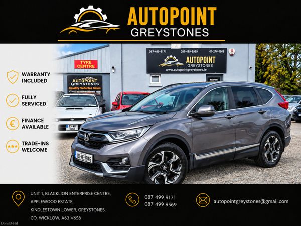 Honda CR-V SUV, Petrol, 2019, Grey