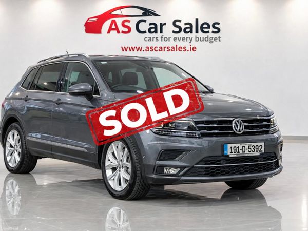 Volkswagen Tiguan SUV, Diesel, 2019, Grey