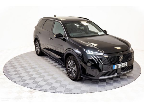 Peugeot 5008 SUV, Petrol, 2026, Black
