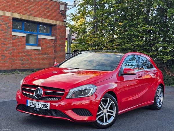 Mercedes-Benz A-Class Hatchback, Petrol, 2015, Red