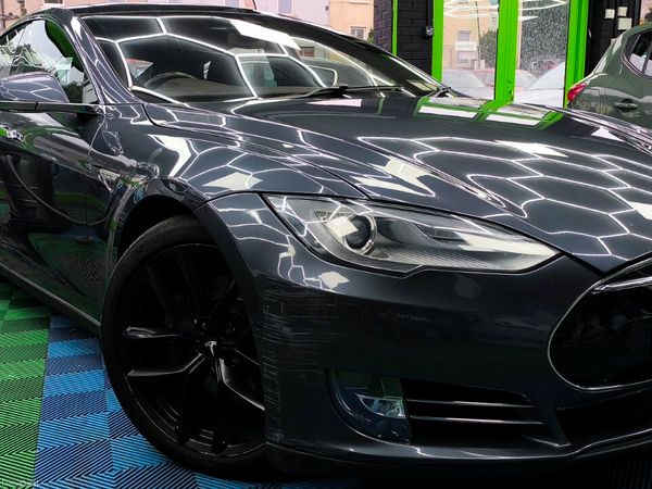 Tesla Model S Saloon, Electric, 2016, Silver