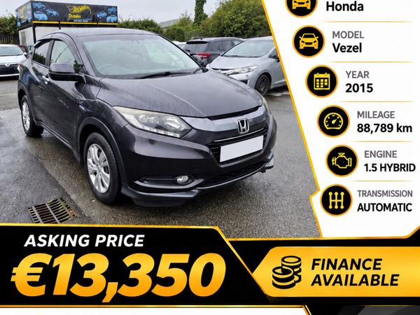 Honda Vezel MPV, Petrol Hybrid, 2015, Grey