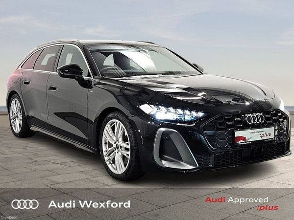 Audi A5 Estate, Petrol Hybrid, 2025, Black