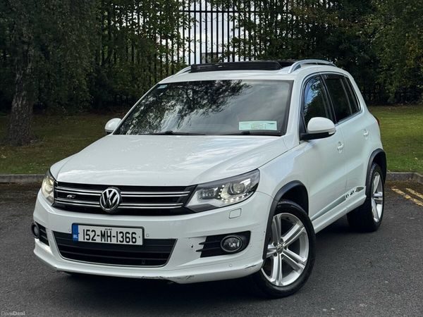 Volkswagen Tiguan SUV, Diesel, 2015, White