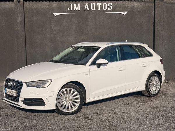 Audi A3 Hatchback, Petrol Plug-in Hybrid, 2016, White