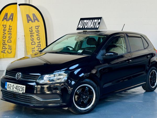 Volkswagen Polo Hatchback, Petrol, 2015, Black