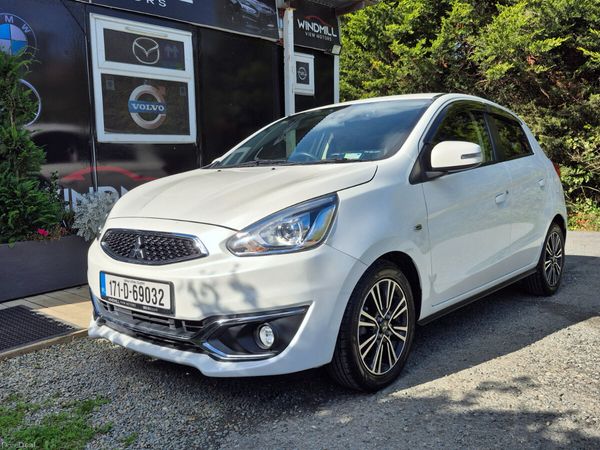 Mitsubishi Mirage Hatchback, Petrol, 2017, White