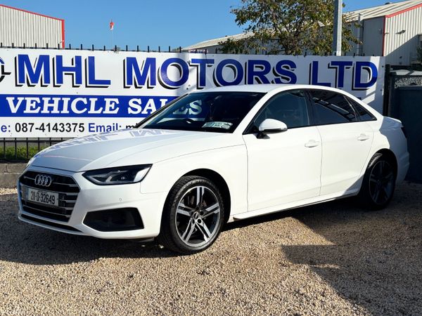 Audi A4 Saloon, Diesel, 2021, White