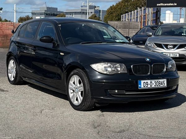 BMW 1-Series Hatchback, Diesel, 2009, Black