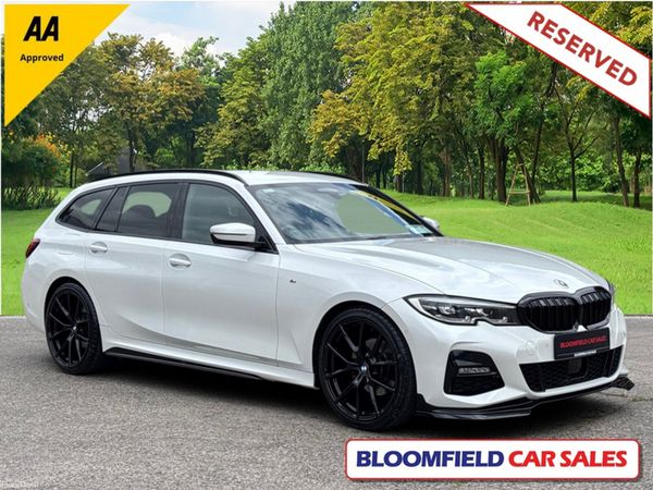 BMW 3-Series Estate, Diesel, 2022, White